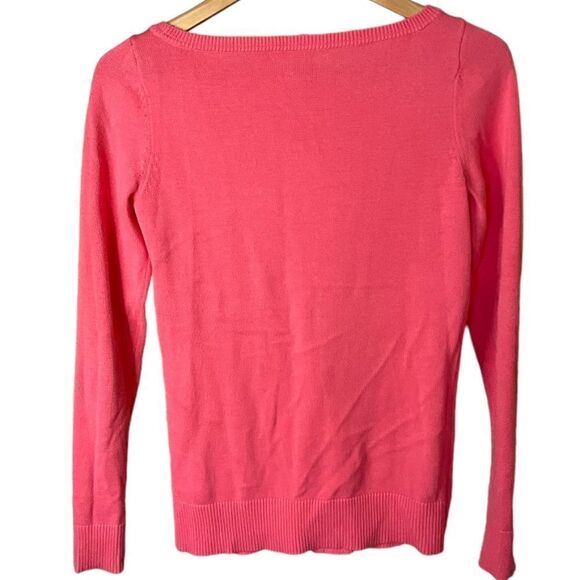Lilly Pulitzer Pink "S" Sweater - Size Small - Picture 3 of 4